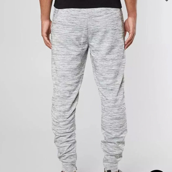 Departwest Men's Jogger Sweatpants M Gray Tapered Ankle Zipper Pockets - Picture 2 of 12